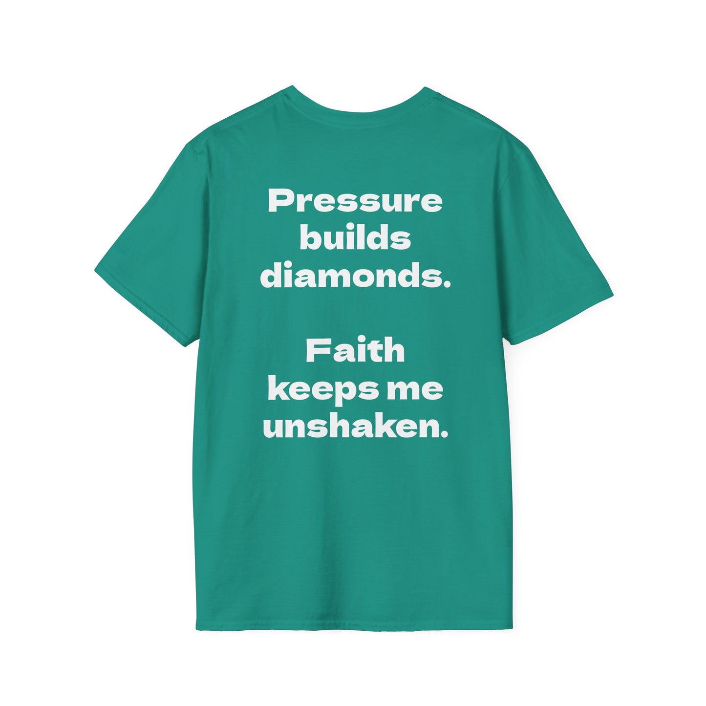 Stand Unshaken Inspirational Unisex Softstyle T-Shirt - Faith & Resilience