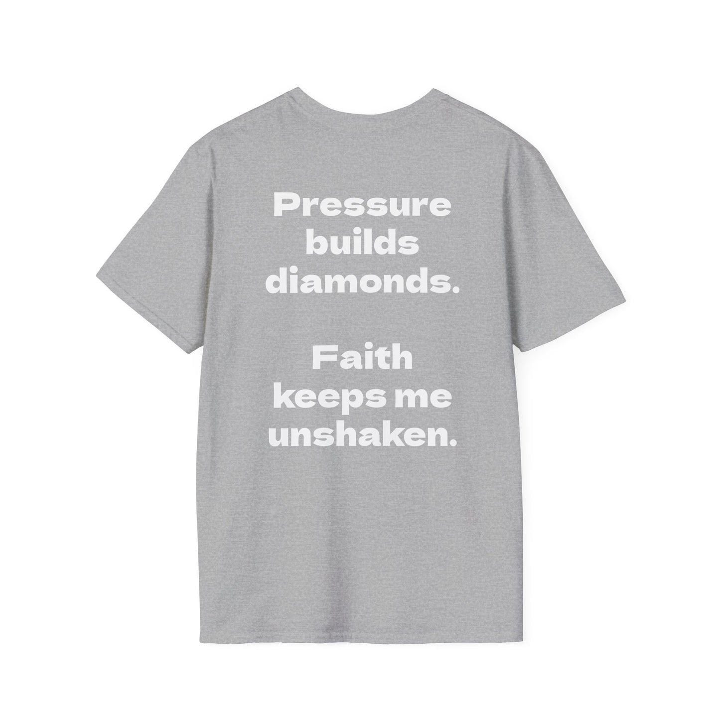 Stand Unshaken Inspirational Unisex Softstyle T-Shirt - Faith & Resilience