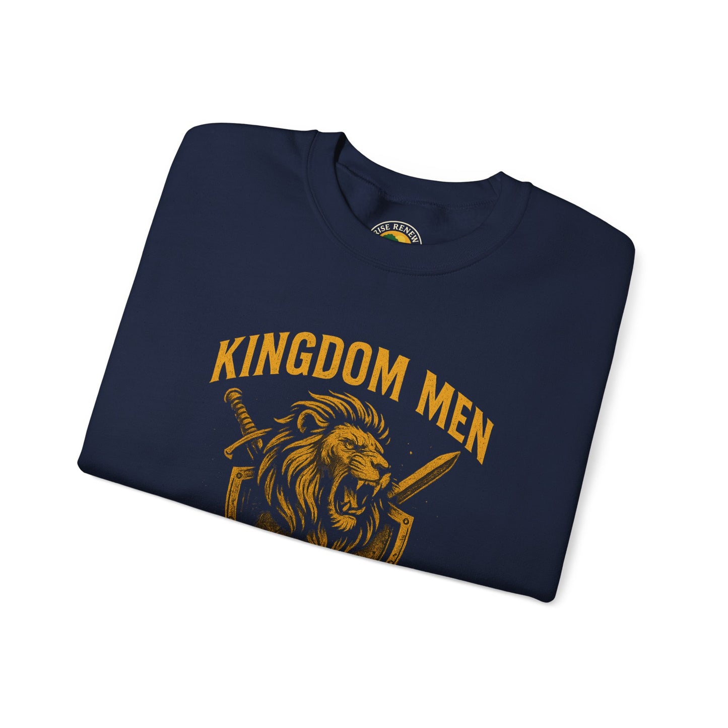 Kingdom Men Built for Battle Anchored in Truth-Crewneck Sweatshirt
