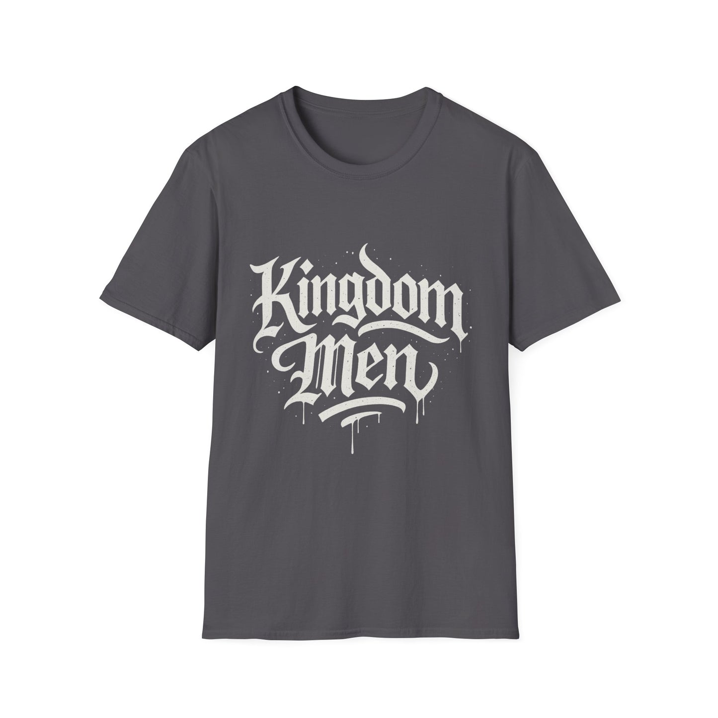 Unisex Softstyle T-Shirt - Kingdom Men with 1 Corinthians 16:13