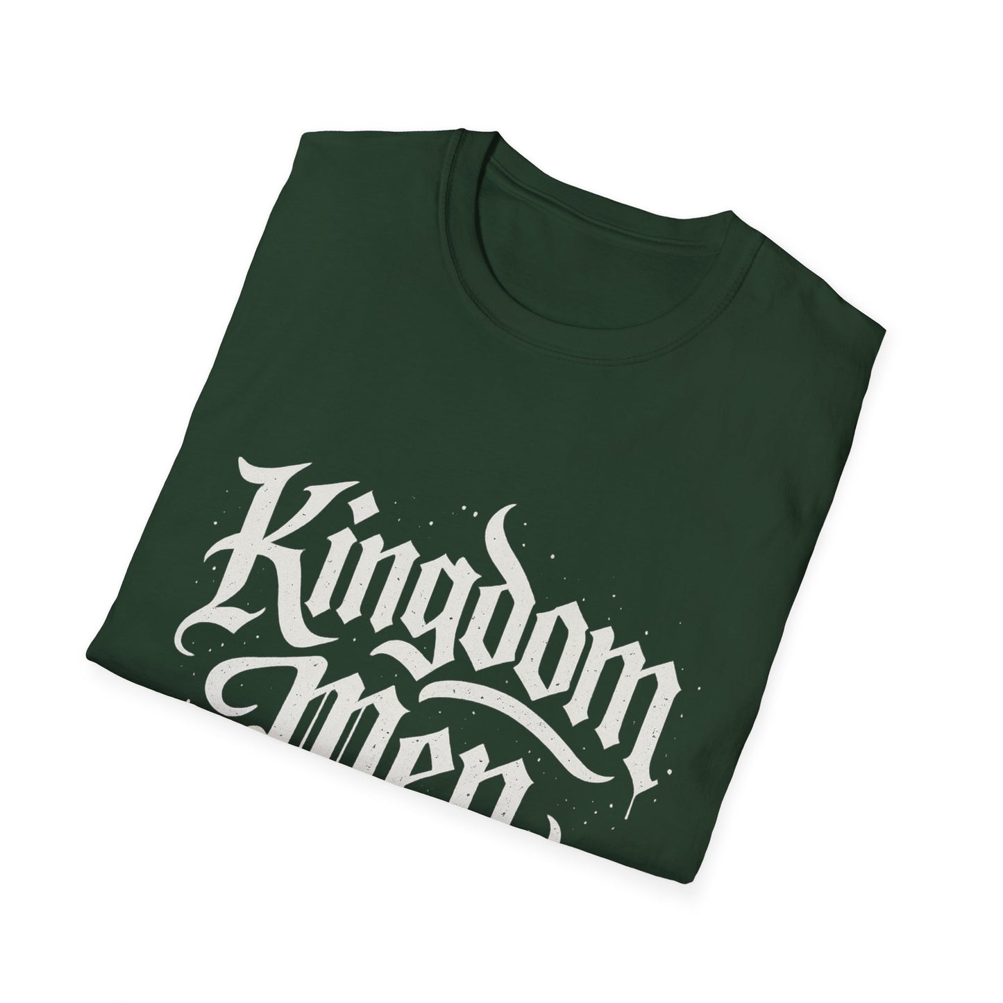 Unisex Softstyle T-Shirt - Kingdom Men with 1 Corinthians 16:13