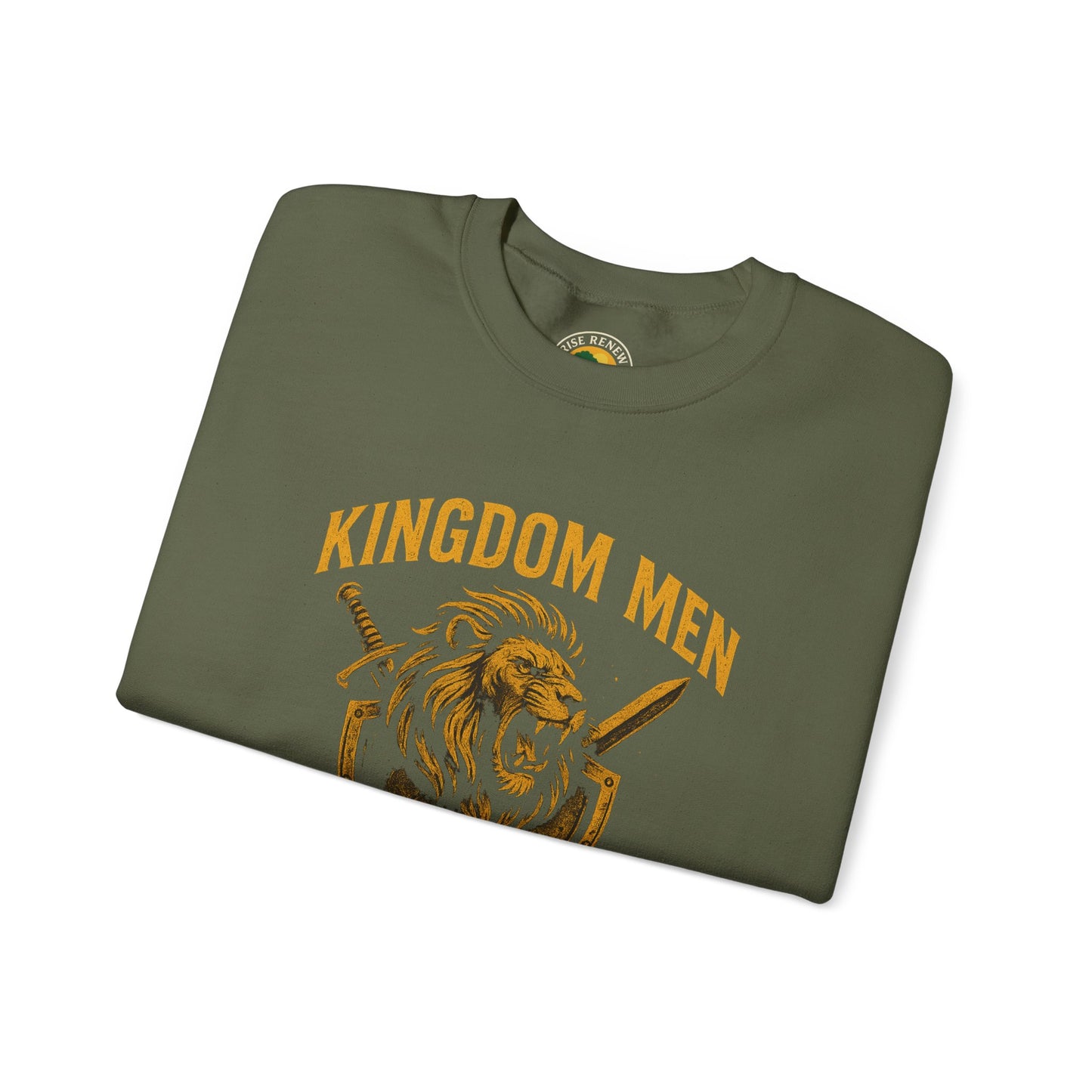 Kingdom Men Built for Battle Anchored in Truth-Crewneck Sweatshirt