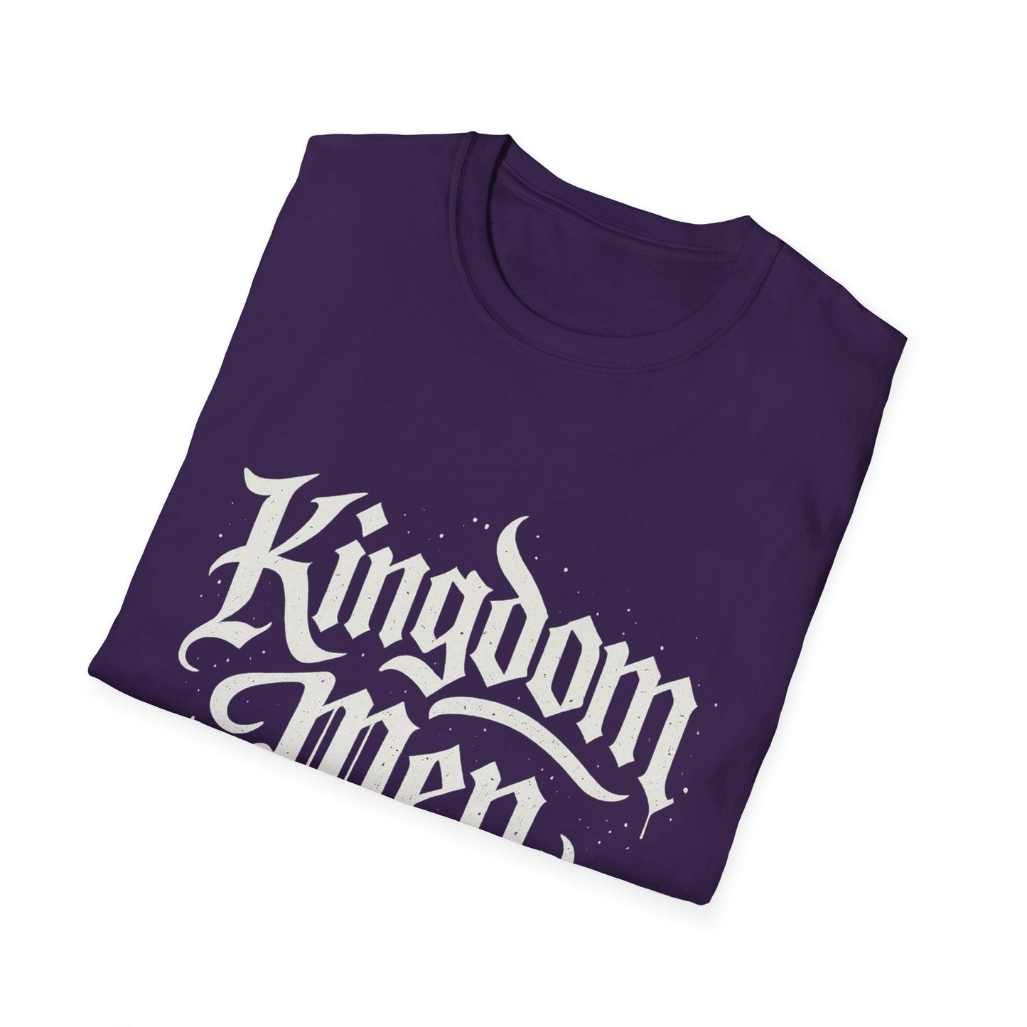 Unisex Softstyle T-Shirt - Kingdom Men with 1 Corinthians 16:13