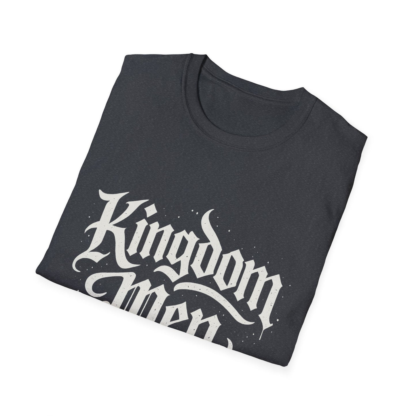 Unisex Softstyle T-Shirt - Kingdom Men with 1 Corinthians 16:13