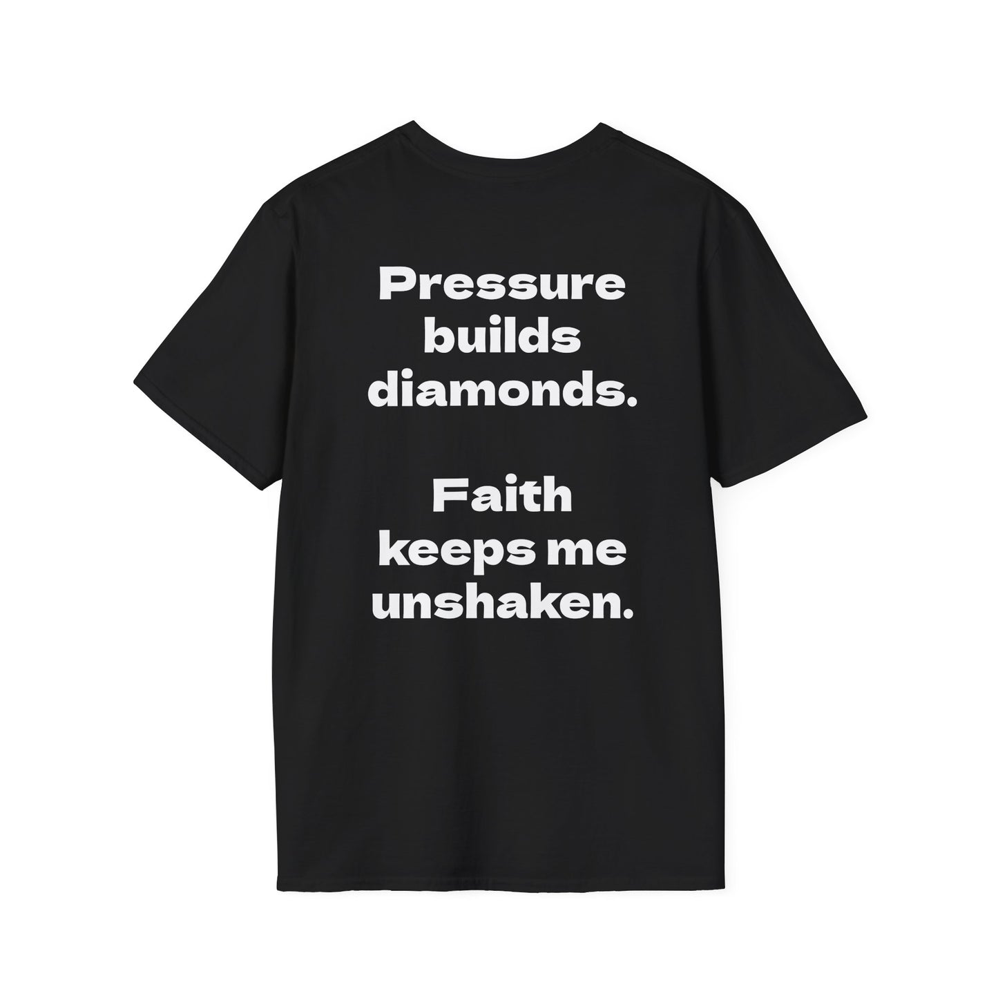 Stand Unshaken Inspirational Unisex Softstyle T-Shirt - Faith & Resilience