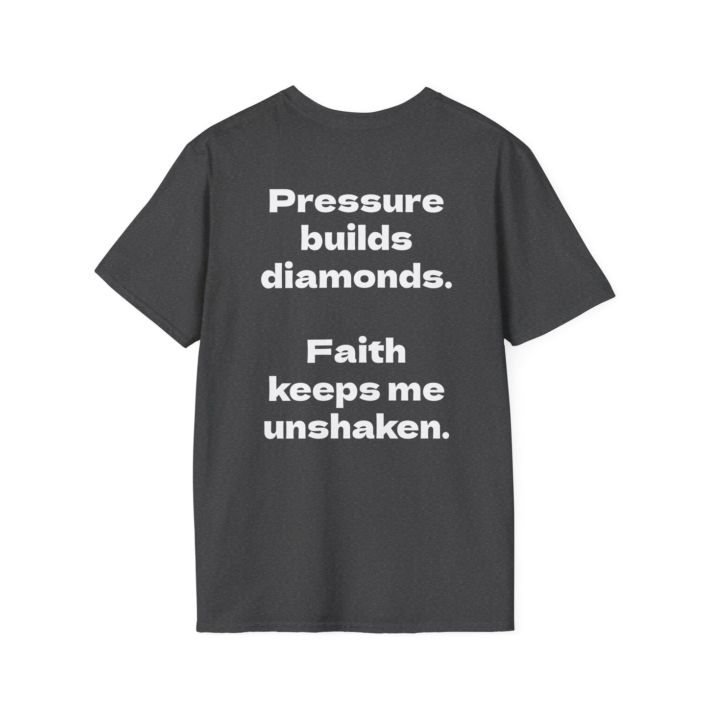 Stand Unshaken Inspirational Unisex Softstyle T-Shirt - Faith & Resilience