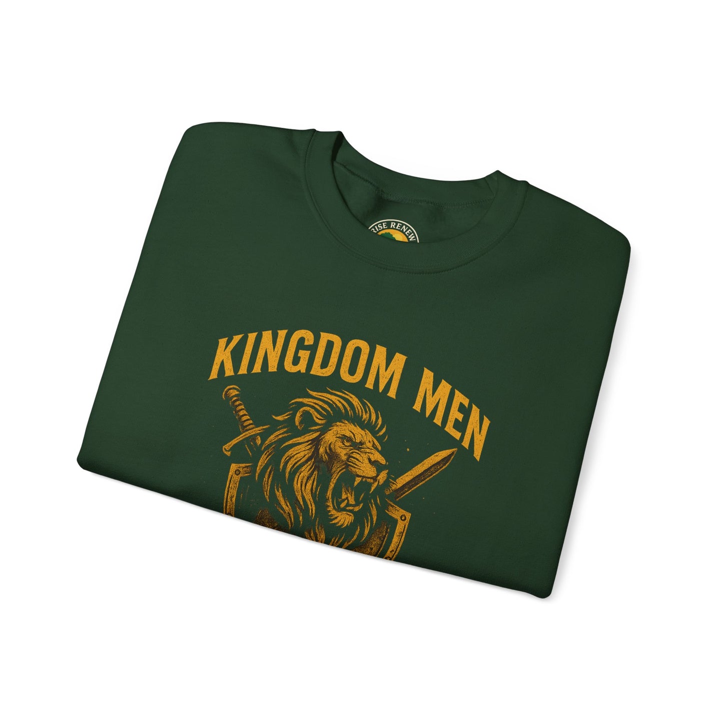 Kingdom Men Built for Battle Anchored in Truth-Crewneck Sweatshirt