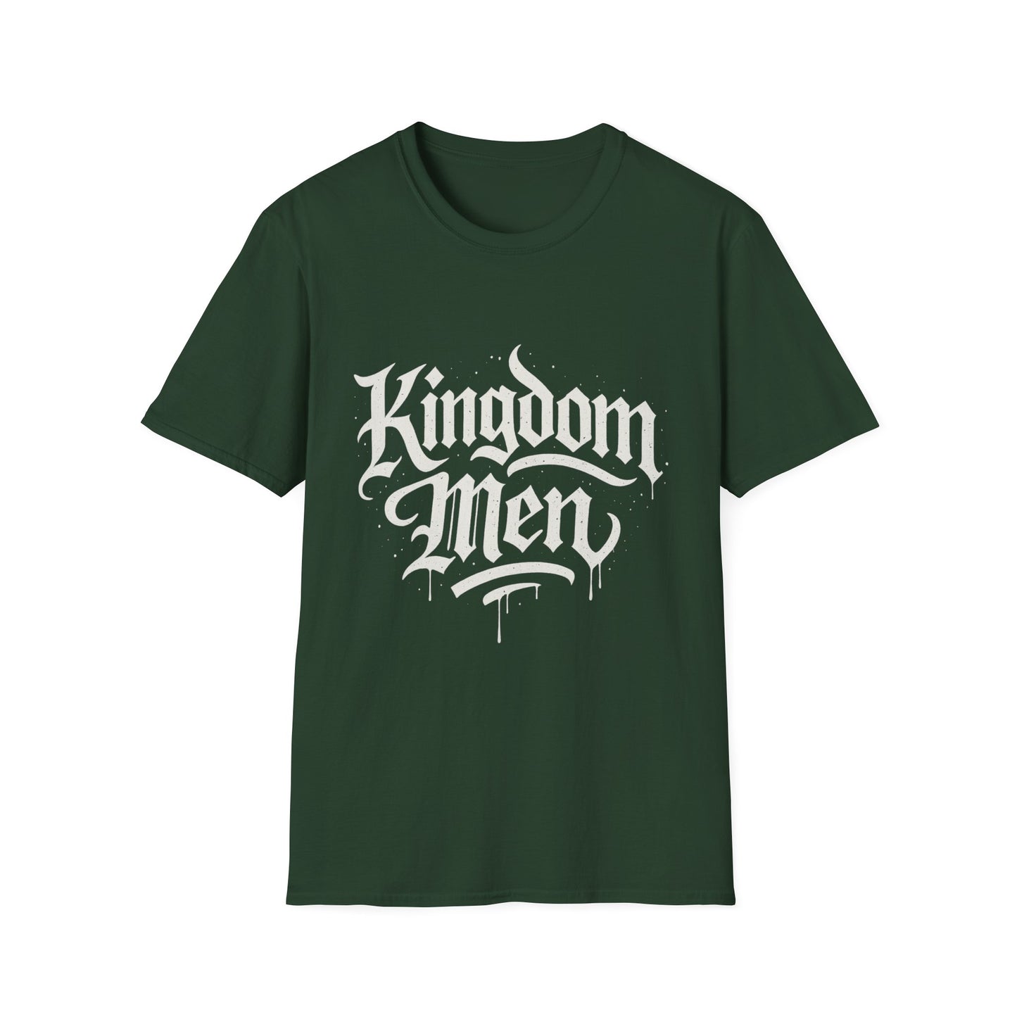 Unisex Softstyle T-Shirt - Kingdom Men with 1 Corinthians 16:13