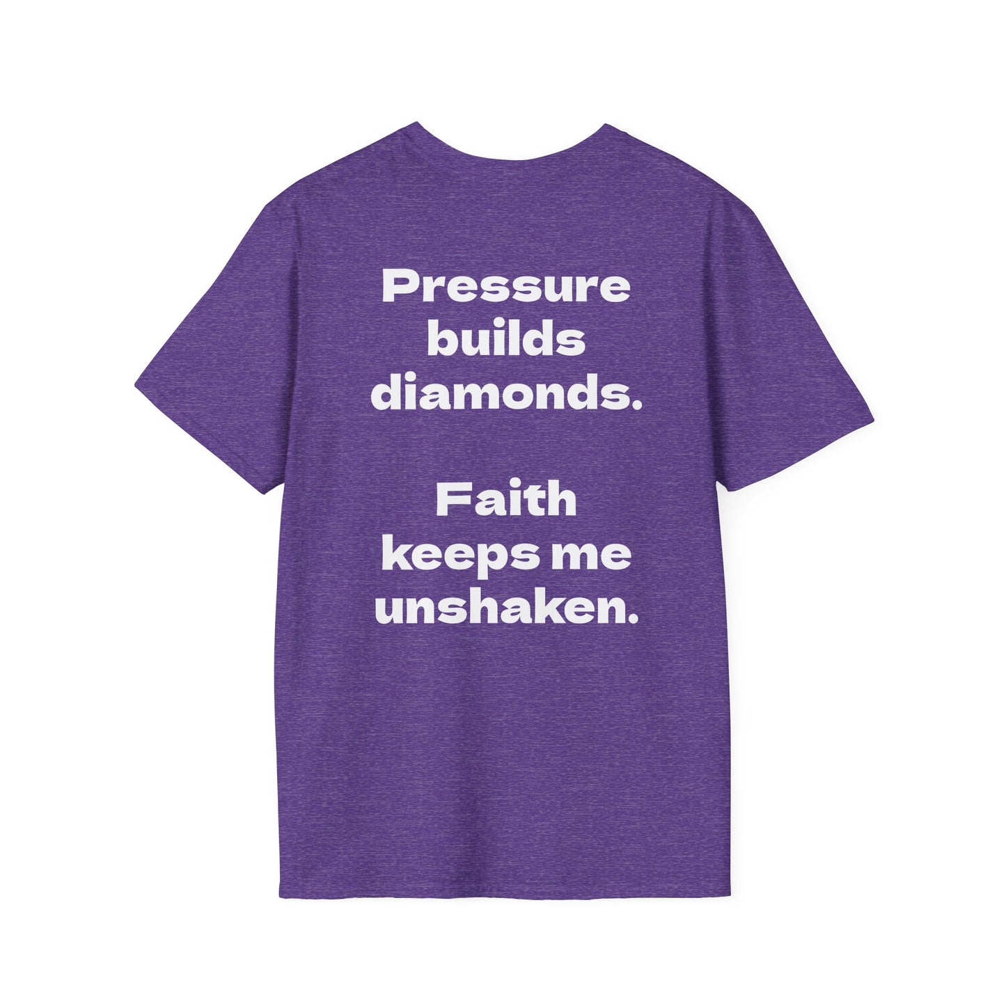 Stand Unshaken Inspirational Unisex Softstyle T-Shirt - Faith & Resilience