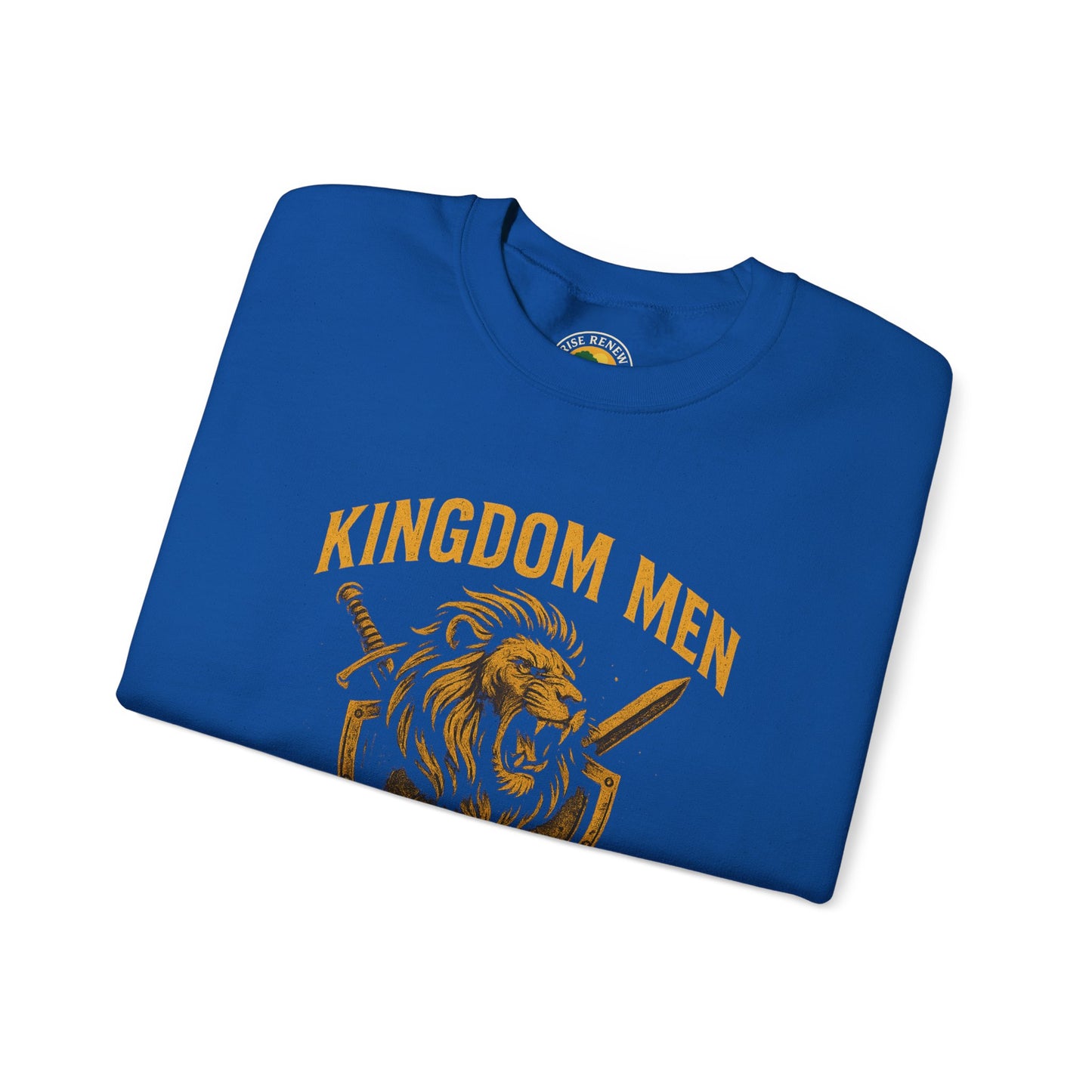 Kingdom Men Built for Battle Anchored in Truth-Crewneck Sweatshirt