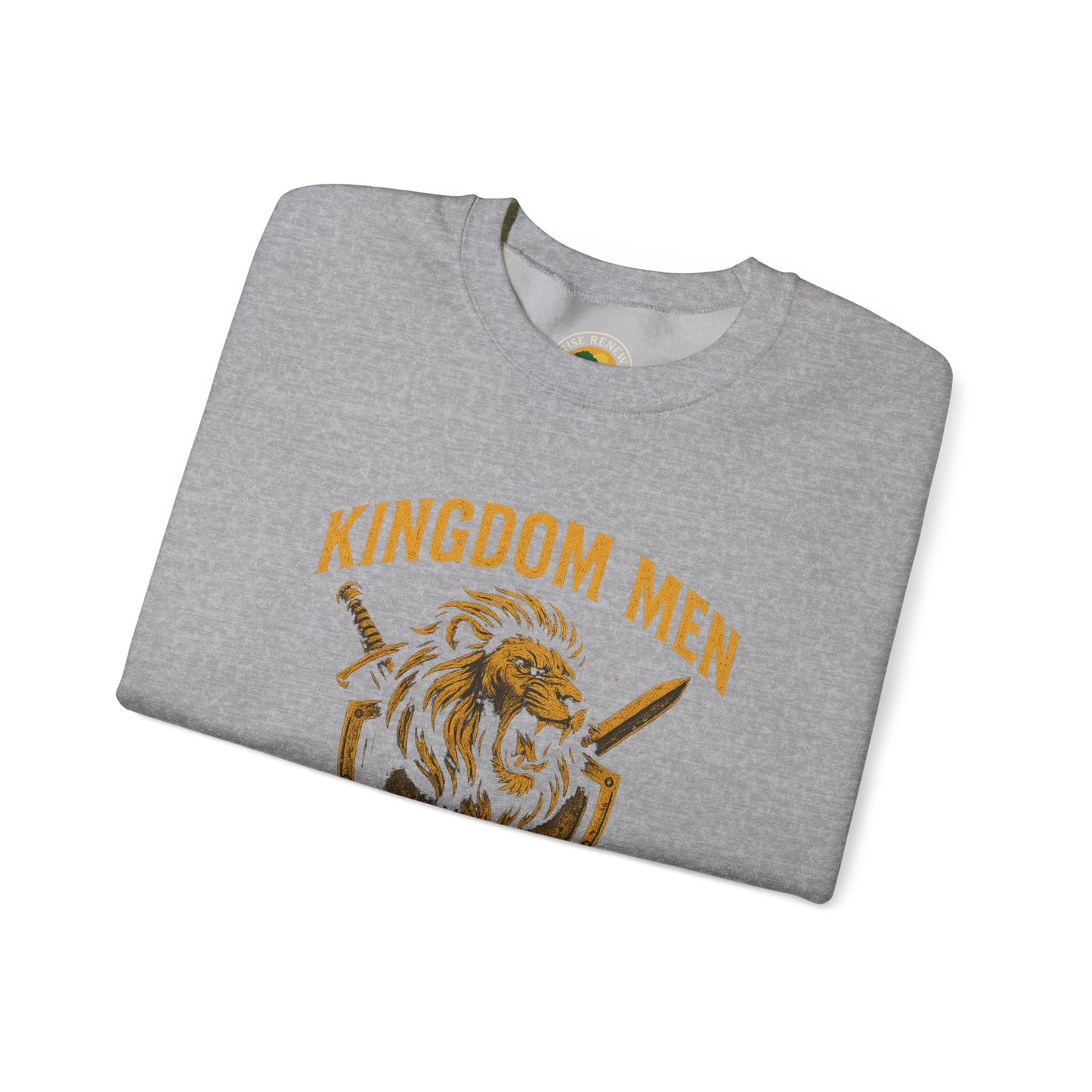 Kingdom Men Built for Battle Anchored in Truth-Crewneck Sweatshirt