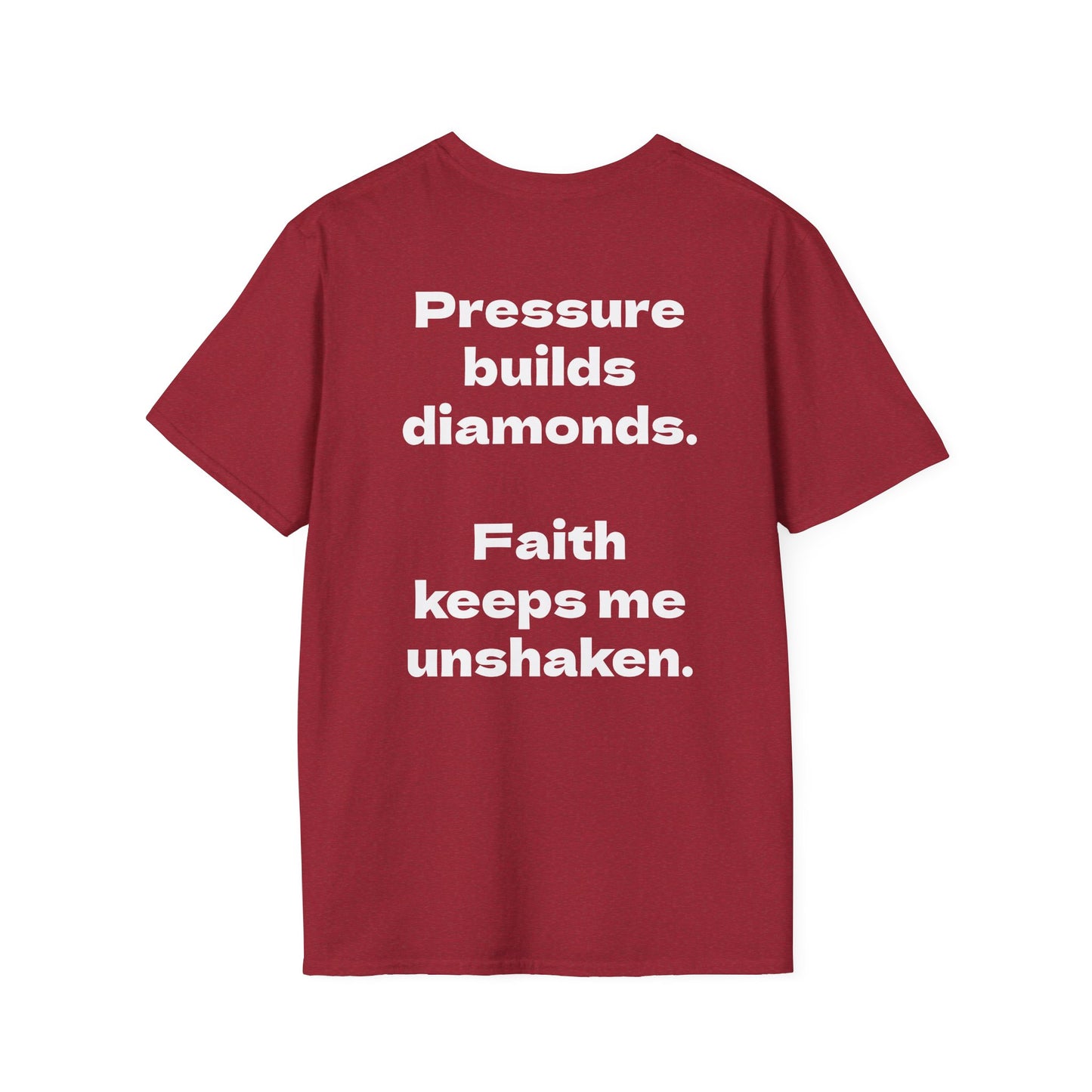 Stand Unshaken Inspirational Unisex Softstyle T-Shirt - Faith & Resilience