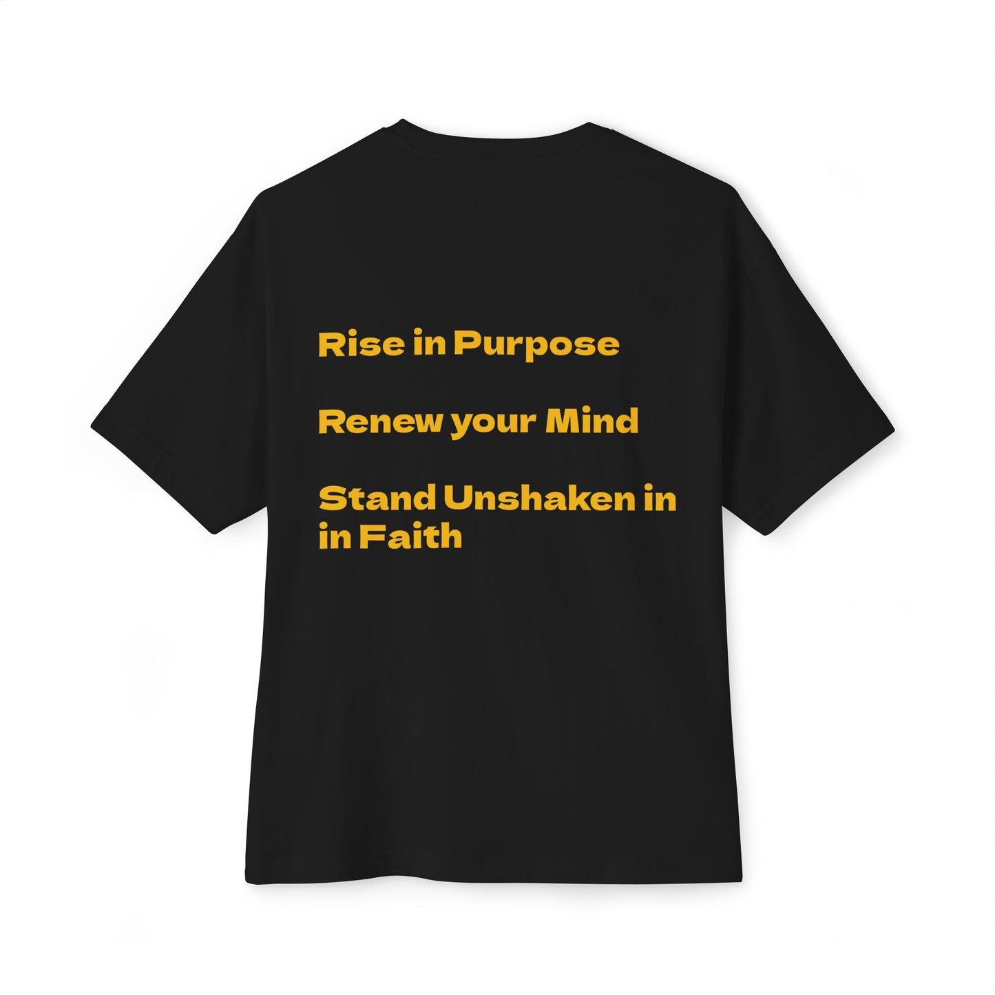 Oversized Tee Rise Renew Stand Unshaken Shirt