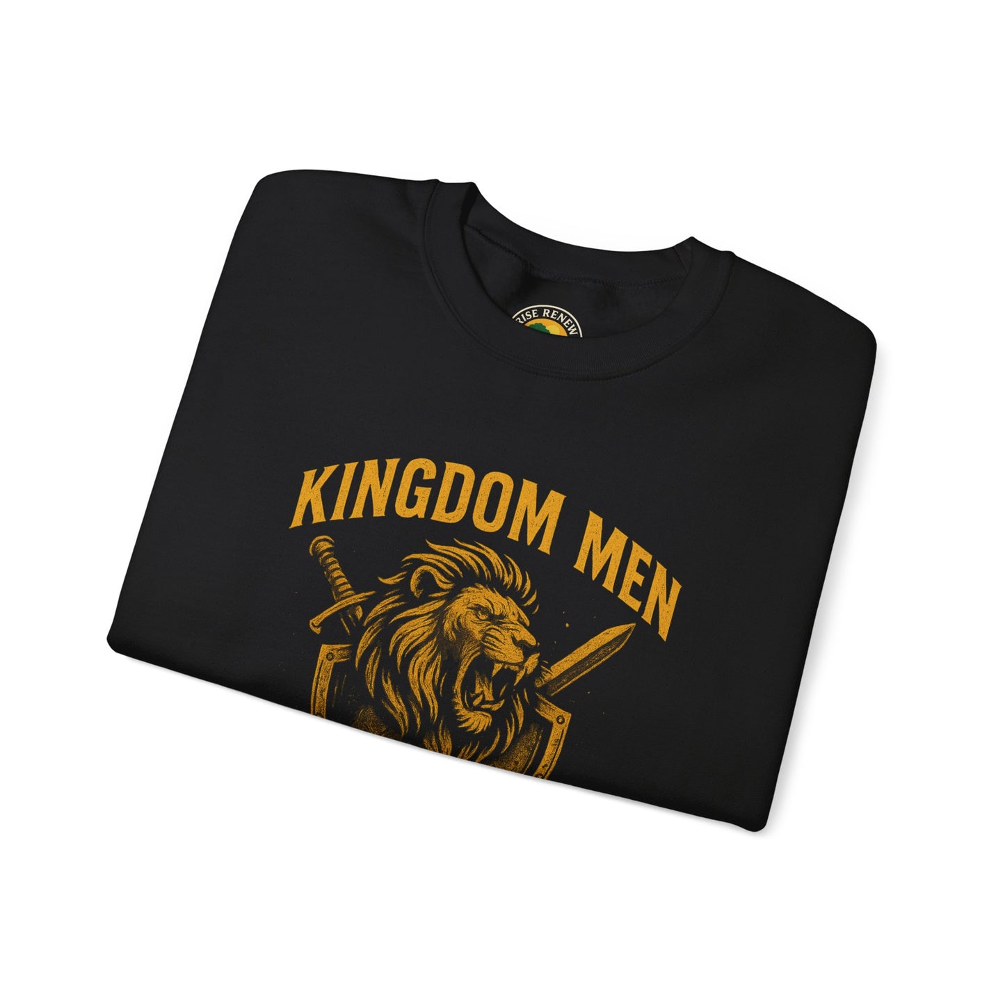 Kingdom Men Built for Battle Anchored in Truth-Crewneck Sweatshirt