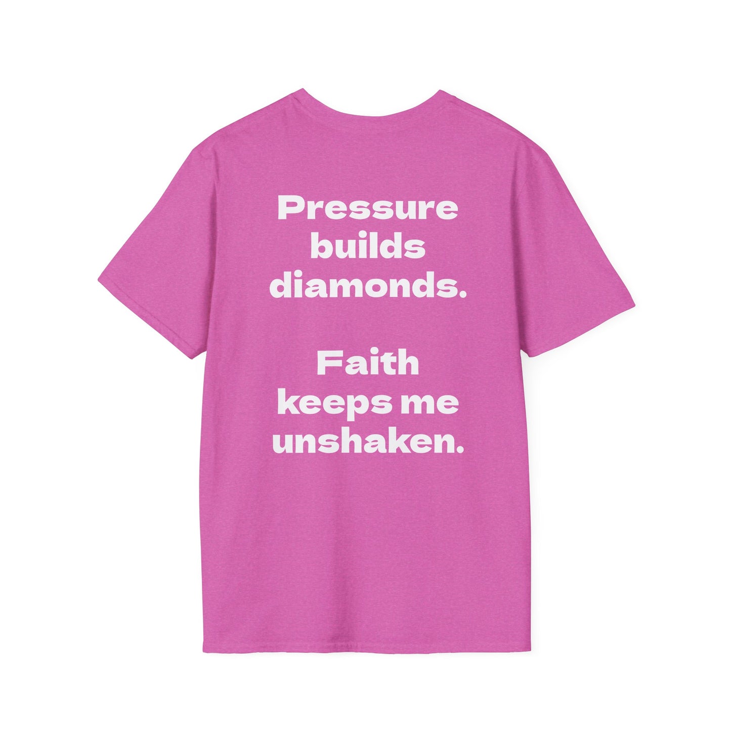 Stand Unshaken Inspirational Unisex Softstyle T-Shirt - Faith & Resilience