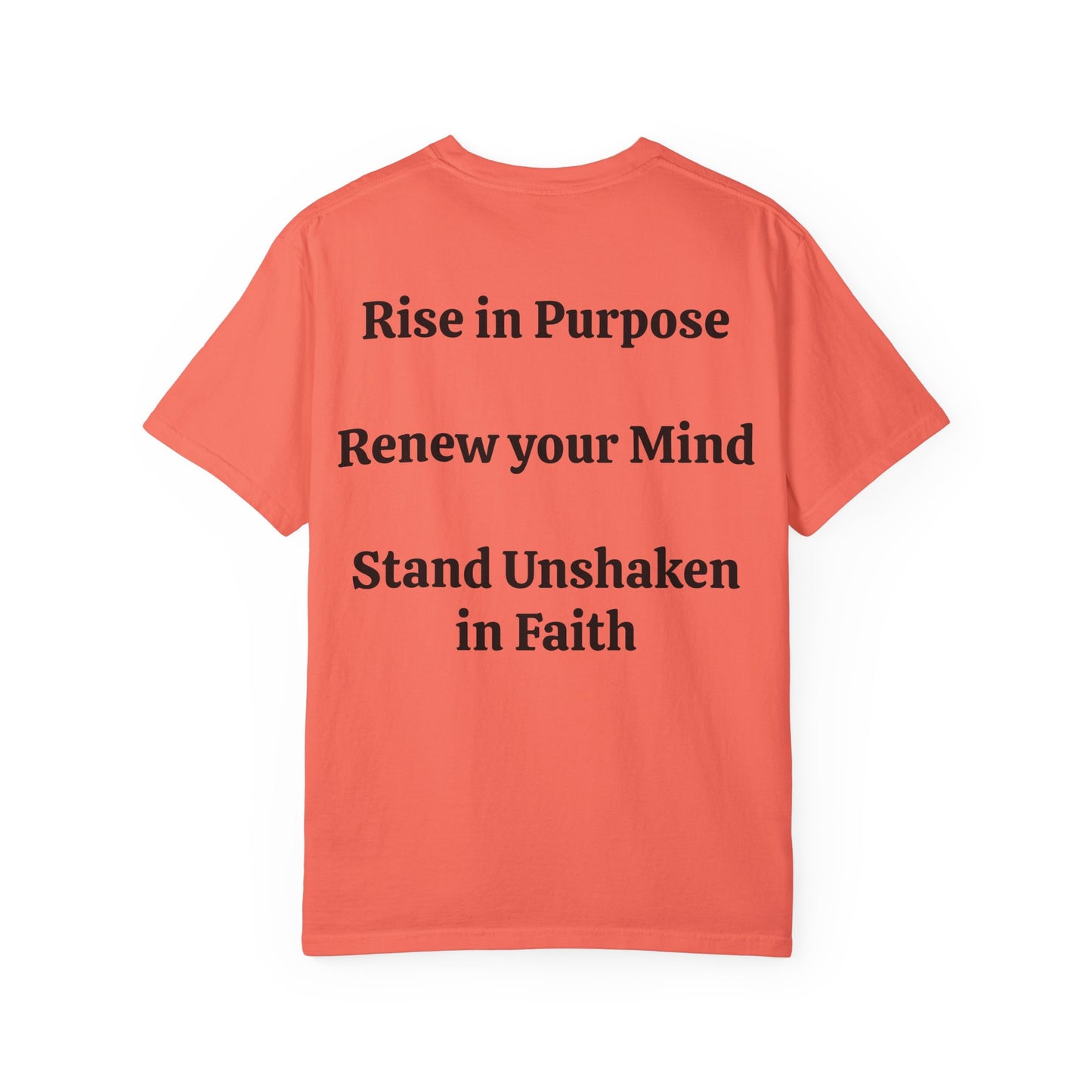 Inspiration T-Shirt: Rise Renew Stand Unshaken