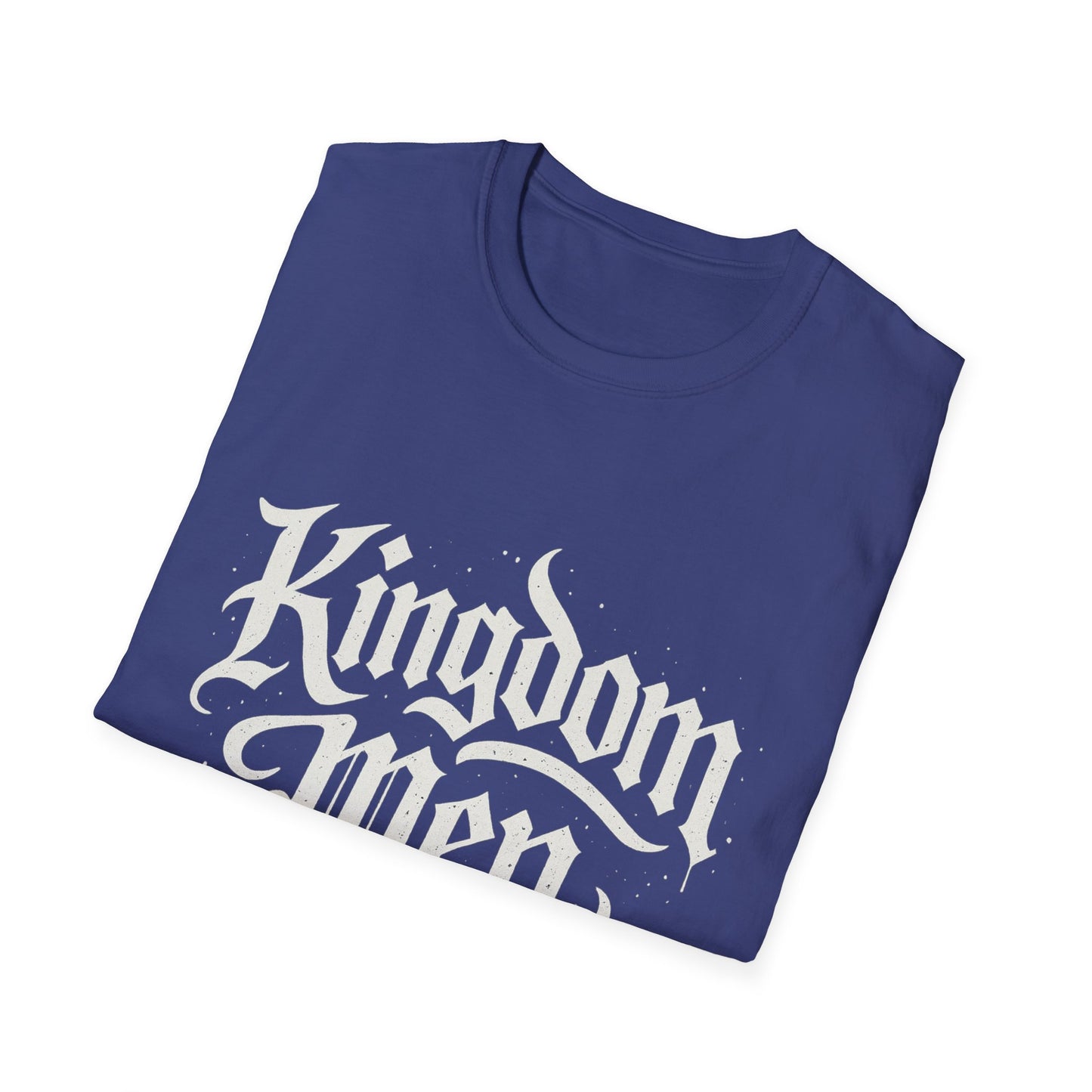Unisex Softstyle T-Shirt - Kingdom Men with 1 Corinthians 16:13