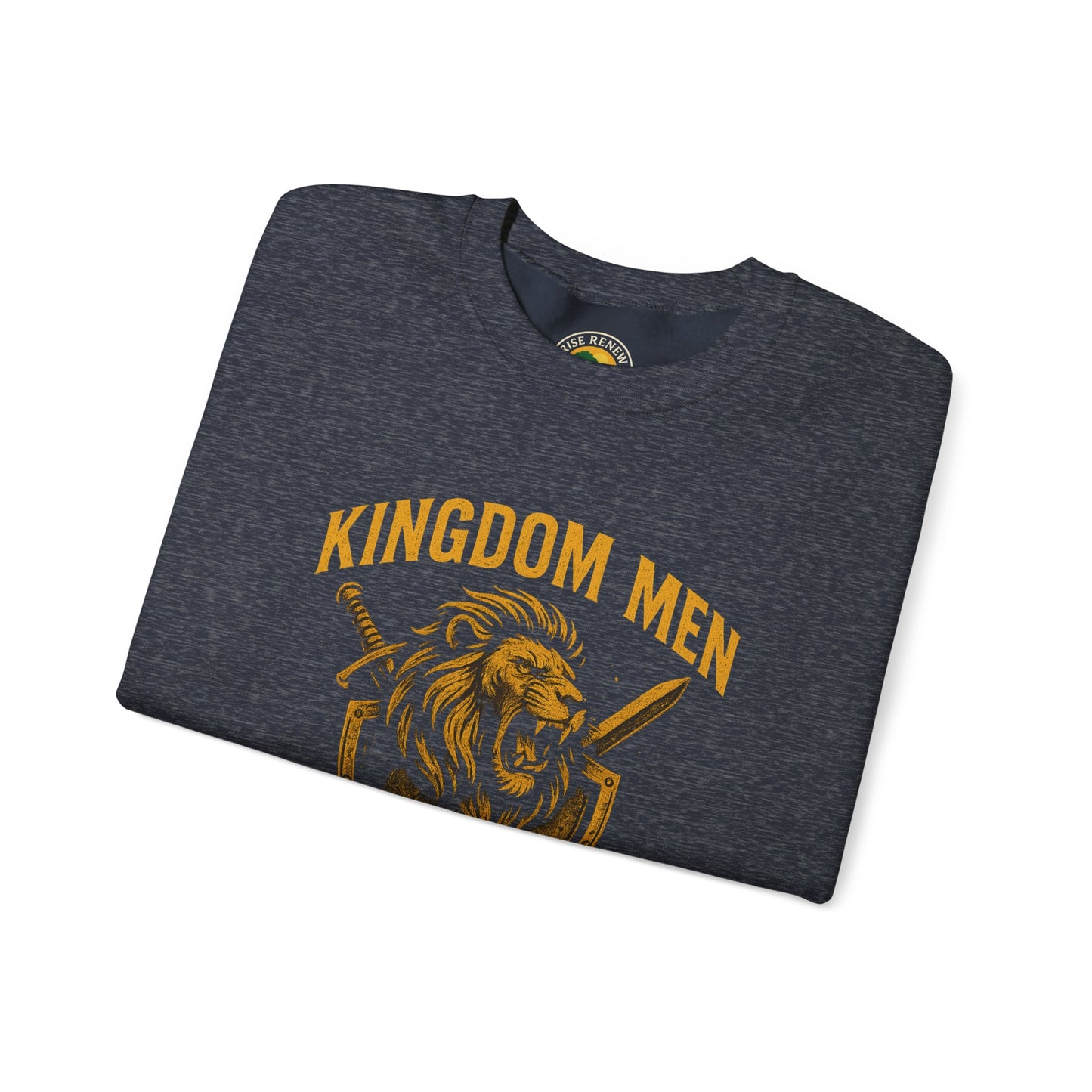 Kingdom Men Built for Battle Anchored in Truth-Crewneck Sweatshirt