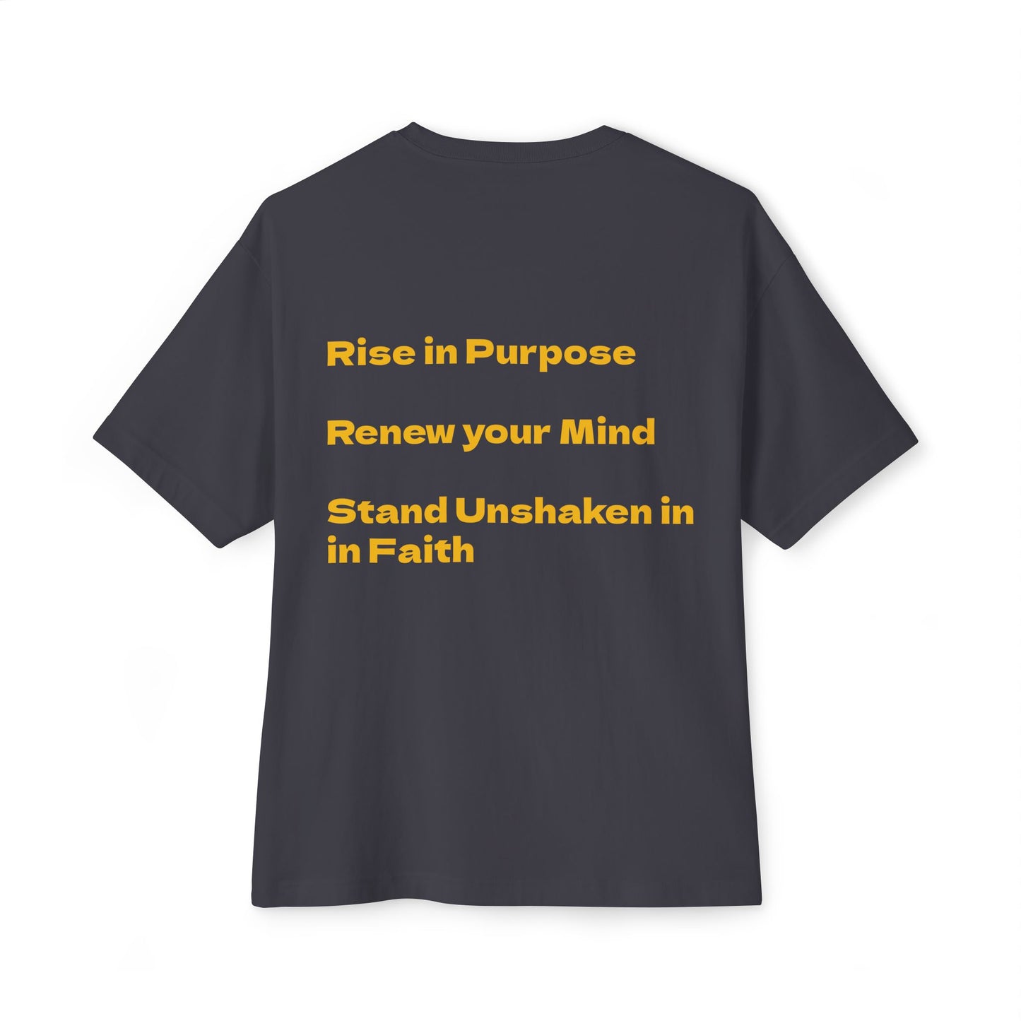 Oversized Tee Rise Renew Stand Unshaken Shirt
